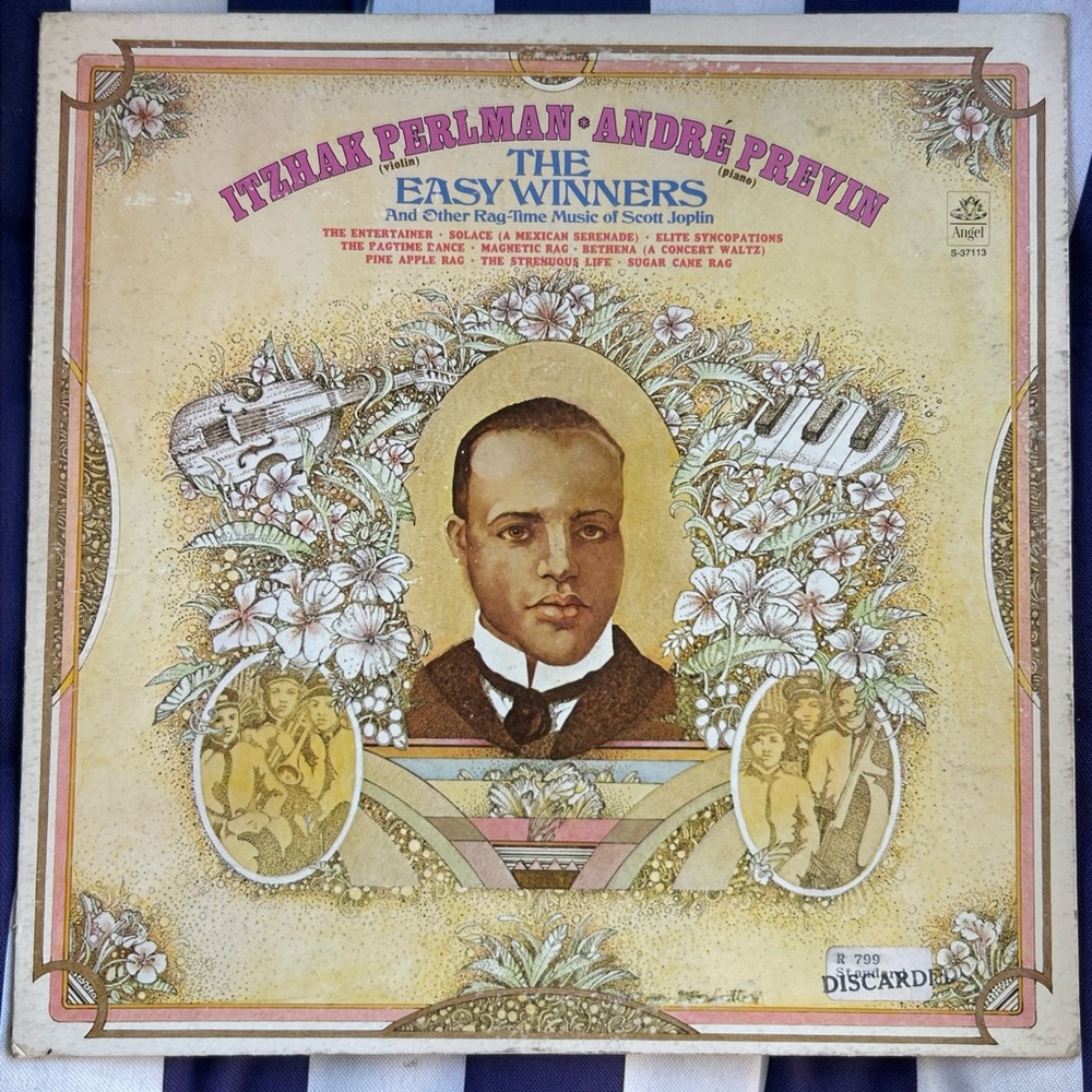 Angel Vinyl Record - The Easy Winners - Yellow and Brown